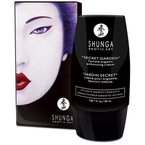 SHUNGA – CREMA ORGASMO FEMENINO INTENSO JARDIN SECRETO - intimamenities.com