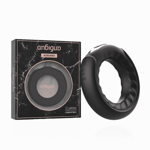 ANBIGUO – ADRIANO ANILLO VIBRADOR COMPATIBLE CON WATCHME WIRELESS TECHNOLOGY - intimamenities.com
