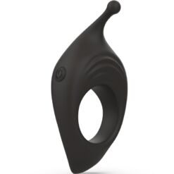 B SWISH – BCHARMED RHYTHM INFINITE DELUXE ANILLO PARA PENE 15 VIBRACIONES NEGRO - intimamenities.com