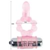 BAILE – ANILLO SILICONA 10 RITMOS LENGUA CON VIBRACIÓN ROSA - intimamenities.com