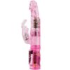 BAILE – MINI ROTADOR RABBIT ROSA SUPERESTIMULADOR - intimamenities.com