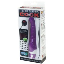 BAILE – REALISTIC COCK 10 RITMOS SENSATION VIOLETA - intimamenities.com