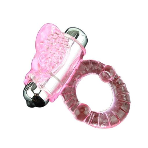 BAILE – SWEET ABS 10 RITMOS RING ANILLO PENE VIBRADOR ROSA - intimamenities.com