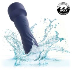 CALEXOTICS – CHARISMA MYSTIQUE MASAJEADOR DOBLE MOTOR 12 FUNCIONES 21,5 CM X 4,5 CM MORADO - intimamenities.com