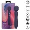 CALEXOTICS – CHARISMA MYSTIQUE MASAJEADOR DOBLE MOTOR 12 FUNCIONES 21,5 CM X 4,5 CM MORADO - intimamenities.com