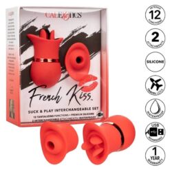 CALEXOTICS – FRENCH KISS SUCK & PLAY SET - intimamenities.com