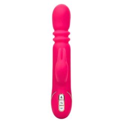 CALEXOTICS – JACK FANTASY TRIPLE VIBRADOR CALENTABLE RABBIT ROSA - intimamenities.com