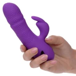 CALEXOTICS – MANHATTAN BEACH MARVEL VIBRADOR RABBIT MORADO BY CALIFORNIA DREAMING - intimamenities.com