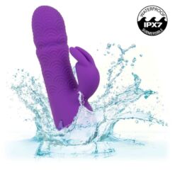 CALEXOTICS – MANHATTAN BEACH MARVEL VIBRADOR RABBIT MORADO BY CALIFORNIA DREAMING - intimamenities.com