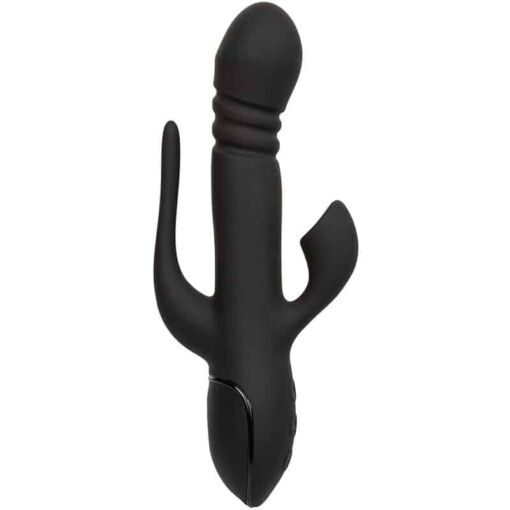 CALEXOTICS – VIBRADOR TRIPLE EUPHORIA NEGRO - intimamenities.com