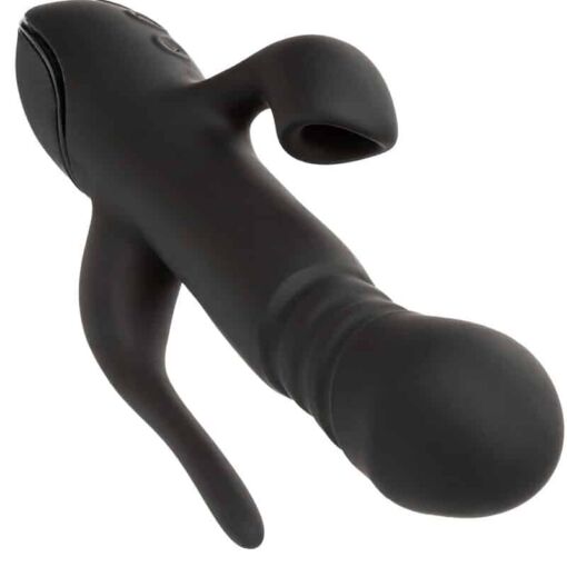 CALEXOTICS – VIBRADOR TRIPLE EUPHORIA NEGRO - intimamenities.com