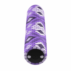 CUSTOM BULLETS – BALA RECARGABLE SNAKE LILA 10 INTENSIDADES - intimamenities.com