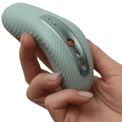 FUN FACTORY – LAYA III VIBRADOR LAY-ON CLITORIS RECARGABLE VERDE - intimamenities.com