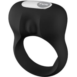 FUN FACTORY – STEADY ANILLO PENE CON VIBRACIÓN NEGRO - intimamenities.com