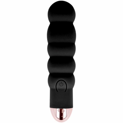 DOLCE VITA - VIBRADOR RECARGABLE SIX NEGRO 7 VELOCIDADES - Imagen 2