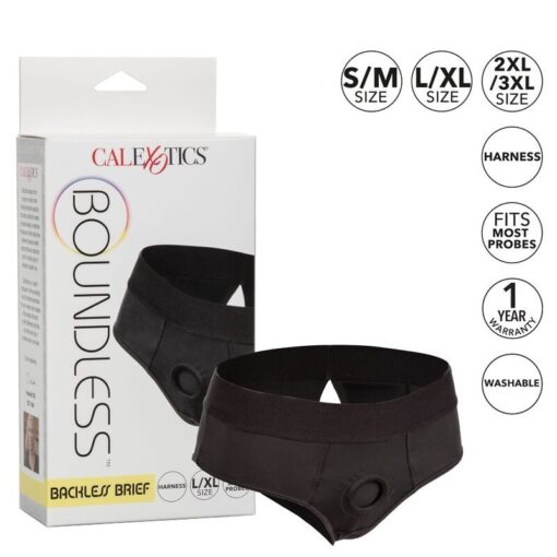 CALEXOTICS - BOUNDLESS ARNÉS CALZONCILLO CON ABERTURA TRASERA L/XL - Imagen 2