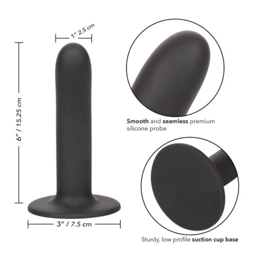 CALEXOTICS - BOUNDLESS DILDO LISO 15.25 CM COMPATIBLE CON ARNÉS - Imagen 3