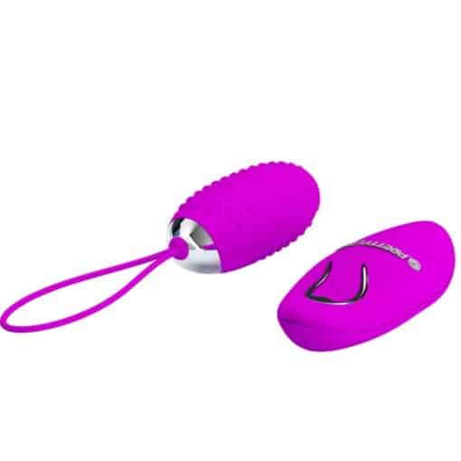 PRETTY LOVE - JOANNA HUEVO VIBRADOR CONTROL REMOTO 12 MODOS - Imagen 4