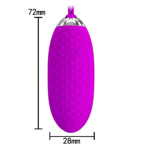 PRETTY LOVE - JOANNA HUEVO VIBRADOR CONTROL REMOTO 12 MODOS - Imagen 6