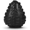 G-VIBE - HUEVO MASTURBADOR TEXTURADO REUTILIZABLE NEGRO