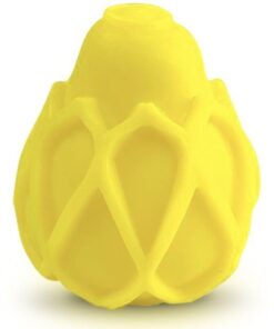 G-VIBE - HUEVO MASTURBADOR TEXTURADO REUTILIZABLE AMARILLO
