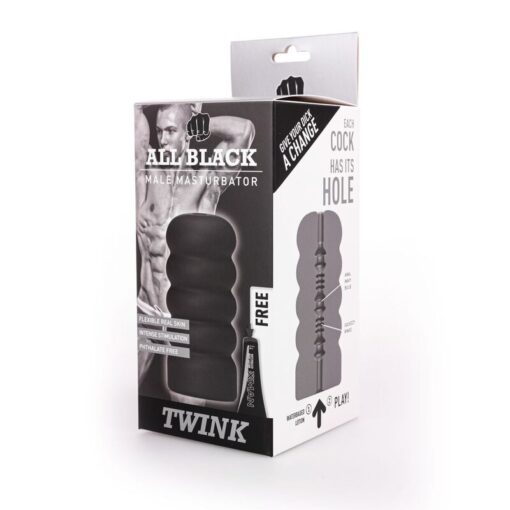 ALL BLACK - MASTURBADOR TWINK - Imagen 2