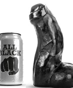 ALL BLACK - REALISTIC DONG NEGRO 17 CM