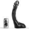 ALL BLACK - DILDO NEGRO 29 CM FISTING - piKanteo | Despierta tu lado más piKante