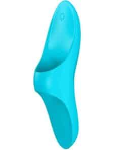 SATISFYER - TEASER DEDAL VIBRADOR AZUL LIGHT
