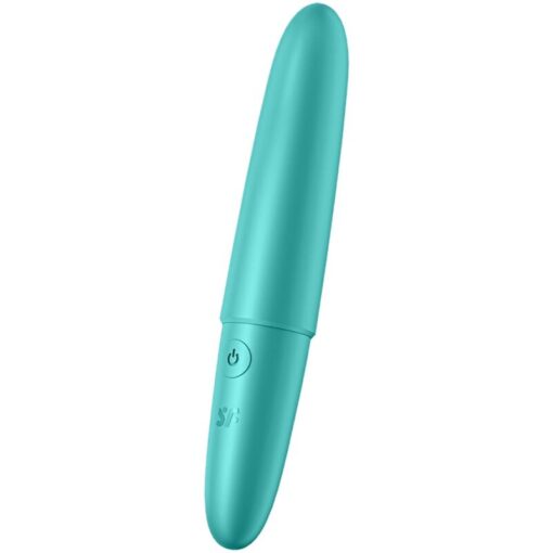 SATISFYER – ULTRA POWER BULLET 6 BALA VIBRADORA TURQUESA - intimamenities.com