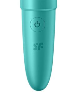 SATISFYER – ULTRA POWER BULLET 6 BALA VIBRADORA TURQUESA - intimamenities.com