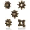 OHMAMA - SET 5 ANILLOS SILICONA TESTÍCULOS Y PENE