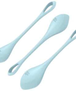 SATISFYER - YONI POWER 2 KIT DE ENTRENAMIENTO AZUL