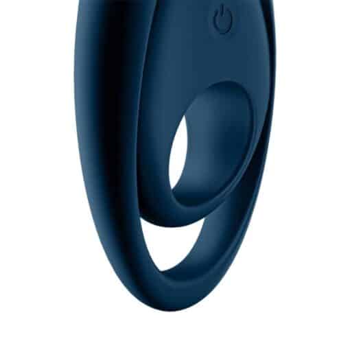 SATISFYER – GLORIOUS DUO ANILLO VIBRADOR AZUL - intimamenities.com