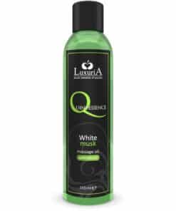 INTIMATELINE LUXURIA – QUINTESSENCE ACEITE MASAJE ALMIZCLE BLANCO 150 ML - intimamenities.com