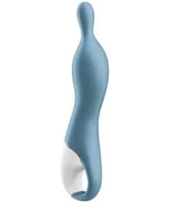SATISFYER – AMAZING 1 VIBRADOR PUNTO A AZUL - intimamenities.com