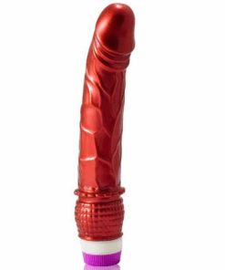 BAILE - VIBRADOR ROJO REALÍSTICO 23 CM
