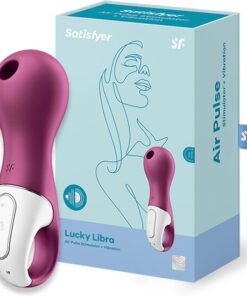 SATISFYER – LUCKY LIBRA SUCCIONADOR Y VIBRADOR - intimamenities.com