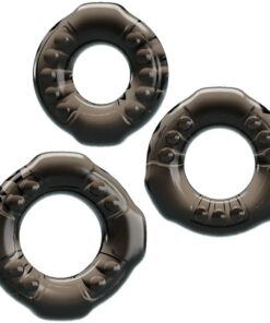BAILE - COCK RINGS YVONNE SET 3 ANILLOS PENE