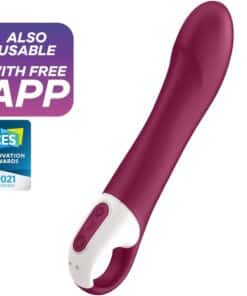 SATISFYER – BIG HEAT VIBRADOR PUNTO G - intimamenities.com