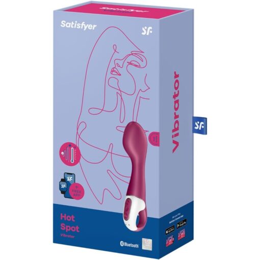 SATISFYER – HOT SPOT VIBRADOR PUNTO G - intimamenities.com