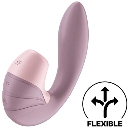 SATISFYER – SUPERNOVA ESTIMULADOR Y VIBRADOR ROSA - intimamenities.com