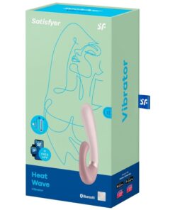 SATISFYER – HEAT WAVE VIBRADOR APP ROSA - intimamenities.com