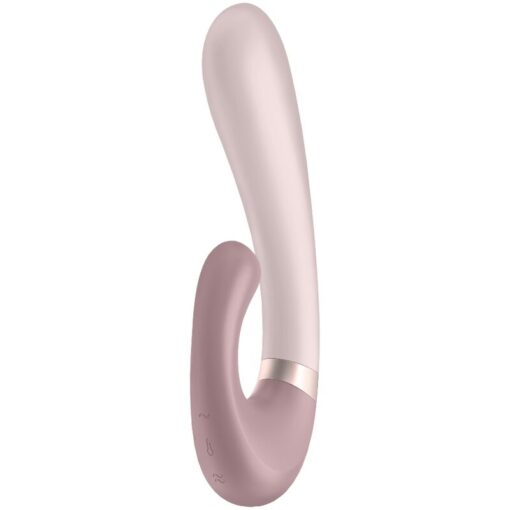 SATISFYER – HEAT WAVE VIBRADOR APP ROSA - intimamenities.com