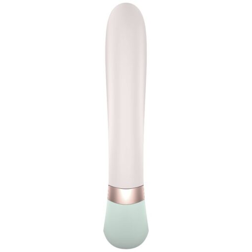 SATISFYER – HEAT WAVE VIBRADOR APP BLANCO - intimamenities.com