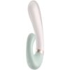 SATISFYER – HEAT WAVE VIBRADOR APP BLANCO - intimamenities.com