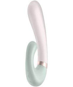 SATISFYER – HEAT WAVE VIBRADOR APP BLANCO - intimamenities.com