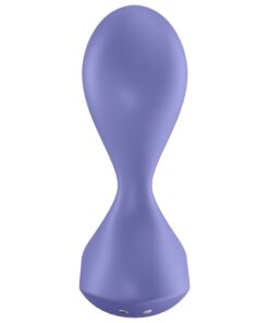 SATISFYER – SWEET SEAL PLUG VIBRADOR APP VIOLETA - intimamenities.com