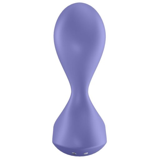 SATISFYER – SWEET SEAL PLUG VIBRADOR APP VIOLETA - intimamenities.com
