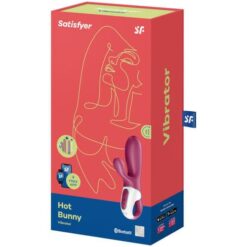 SATISFYER - HOT BUNNY VIBRADOR PUNTO G - piKanteo | Despierta tu lado más piKante